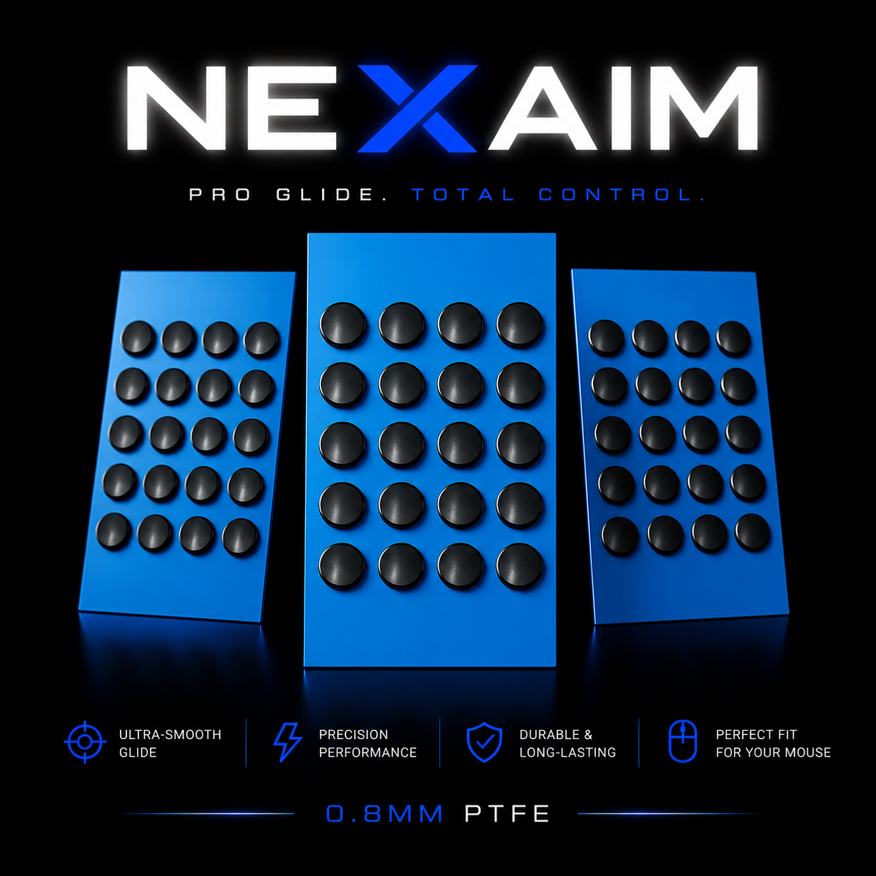 NEXAIM PRO GLIDE PTFE SKATES